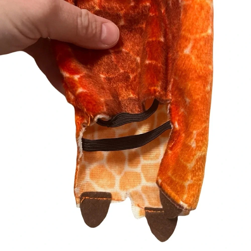 Pottery Barn Kids Dinosaur Costume Orange Bodysuit (No Headpiece) Size 4/6